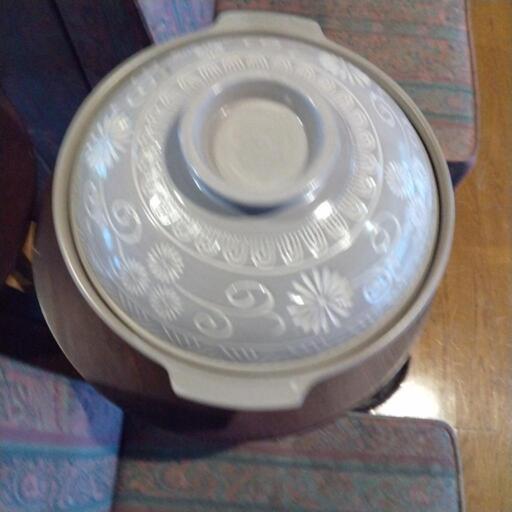 有田焼 土鍋 特大土鍋 尺1寸 33㎝ ツル付 木蓋付 安楽窯 業務用