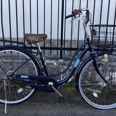 ☆ジモティ割あり☆ 自転車 26インチ 青、黒 クリーニング済み OJ2785