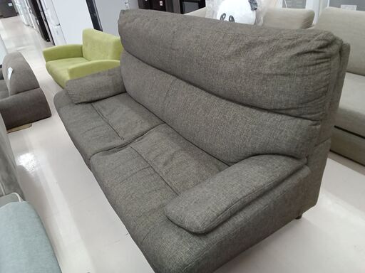 ☆ジモティ割あり☆ ソファーベッド ブラウン W154×D80×H74.5