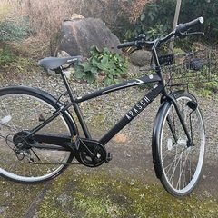 赤字覚悟「美品」クロスバイク (蓮音) 古河の自転車の中古あげます  