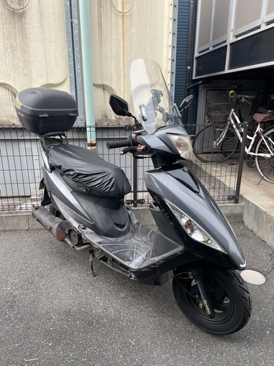 SYM GT125 ヘルメット、手袋、インカムなど付 インカム「DT-01