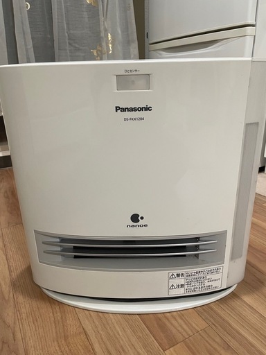 Panasonicセンサー＆加湿機能付きファンヒーター