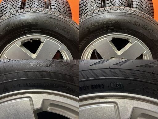 nokian HAKKAPELIITTA R3 SUV 255/70R18 113R】スタッドレス【Jeep 