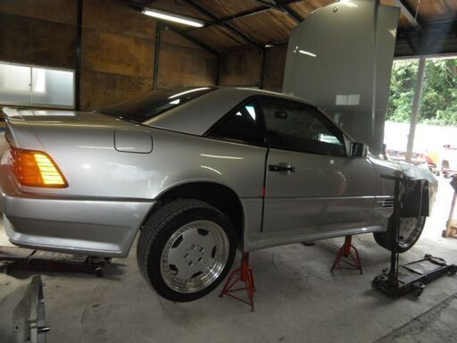 メルセデスーベンツ129-600SL部品取り車体販売