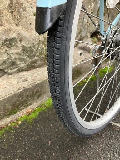 自転車店からの出品/ブリヂストン電動26インチ/6.6Ah/長押し3点灯の  