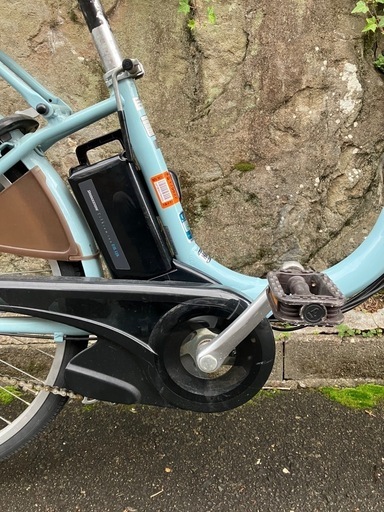 自転車店からの出品/ブリヂストン電動26インチ/6.6Ah/長押し3点灯の  