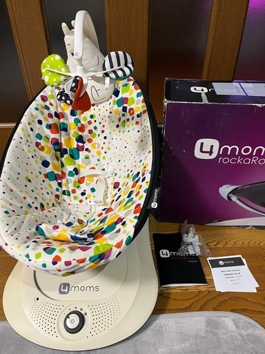 4moms バウンサー カラフル　ママルー