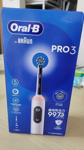 新品(未開封)　電動歯ブラシ売ります。