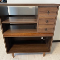 ヴィンテージ調 サイドボード 幅：105.5cm コンソール キャビネット