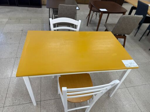 モナリ 2点セット ☆ジモティ割あり☆ ニトリ 2人掛ダイニングセット ブラウン H70×D70