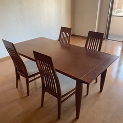 ダイニングテーブル 180 カリモクの中古が安い！激安で譲ります・無料  