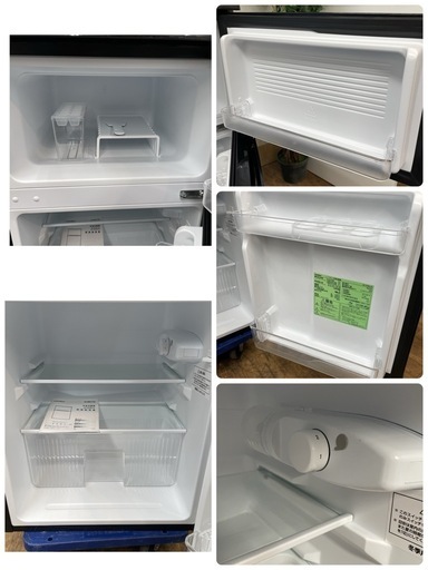 I326 ☆ YAMADA 冷蔵庫 （90L） ☆ 美品！ 2017年製 ⭐動作確認済