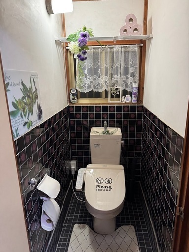 処分価格★★②【お得品】トイレの飾りコーデ一式数点