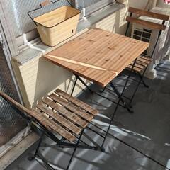 IKEA ガーデンテーブルの中古が安い！激安で譲ります・無料であげます  