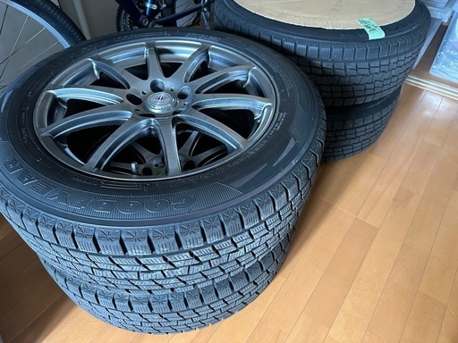 スタッドレスタイヤ　ホイール4本セット 17インチ CX-5 手渡し可 CX-5 スタッドレスタイヤ ホイール付き 17インチ 4本セット