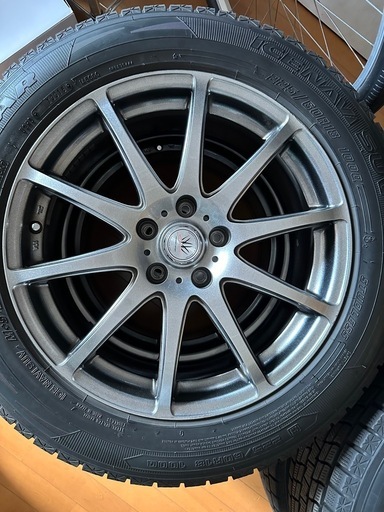 CX-5 スタッドレスタイヤ付きホイール4本セット マツダCX5