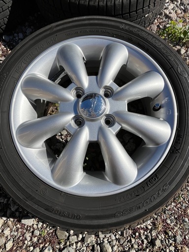 ララパーム14インチ4本 ララパーム14インチ シルバー 155/65-14