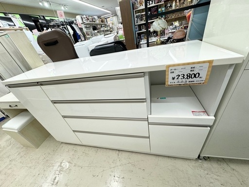 ジモティ来店特価!!!　レンジボード　ホワイト　J-753 ジモティ来店特価!!! レンジボード ホワイト J-753