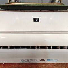 ワ0250 SHARPエアコン2015年式14畳適用55000円標準工事込み＠大阪市内  