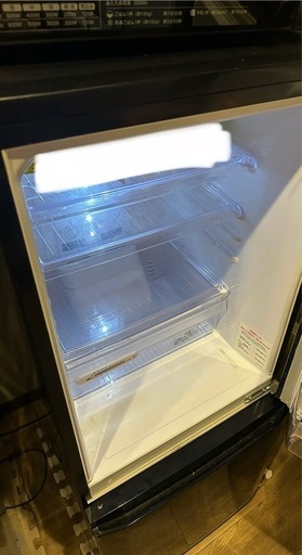 三菱 冷蔵庫 MR-P15A-B 三菱ノンフロン冷凍冷蔵庫 MR-P15A-B 2017年製 146L