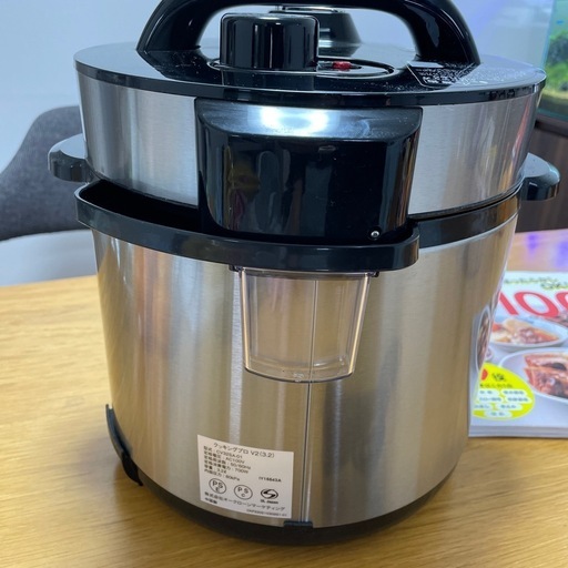 cooking pro 圧力鍋 1台8役！かんたん電気圧力なべ「クッキングプロ」に新