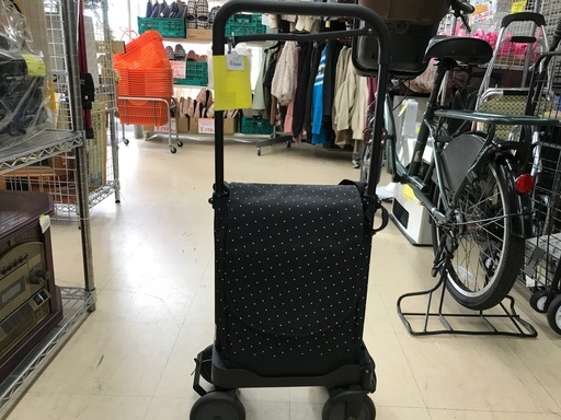 リッチェル ショッピングカート（横押し式）サンポルテ ドット