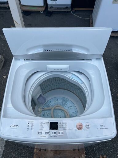 洗濯機 アクア 2023年 7kg AQW-H74【安心の3ヶ月保証☆送料に設置込  