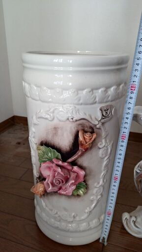 カポディモンテ陶器の花装飾品 4点セット(引取り限定 カポディモンテ陶器の花装飾品 4点セット(引取り限定