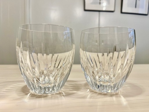 バカラ Baccarat マッセナ タンブラー　ロックグラス　ペア　2個