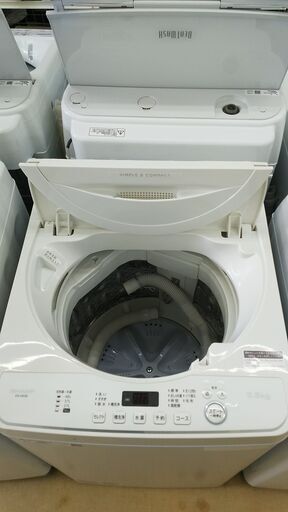 ☆ジモティー割有☆ SHARP 5.5K洗濯機 ES-GE5D 2020年製 IKZ-