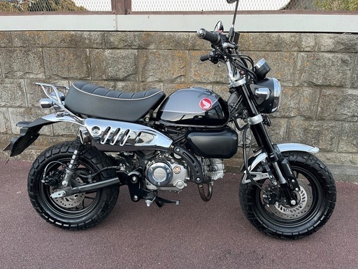 モンキー125 JB03 黒 5速 よい 伊勢原市から