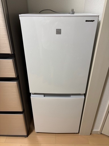 SHARP 冷蔵庫SJ-15E8-KW (あお) 谷町四丁目のキッチン家電《冷蔵庫》の  