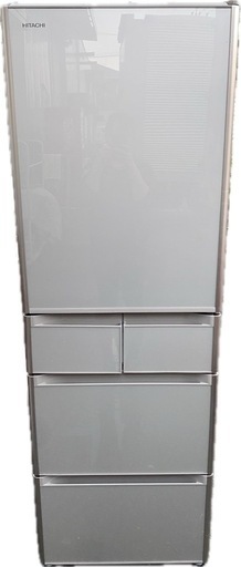 ファミリー向け 5ドア冷蔵庫 401L 日立 R-S4000H 2018年製 真空チルド