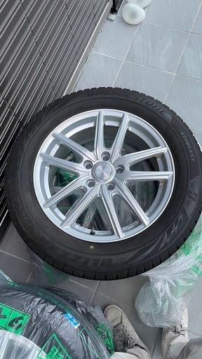ブリザック VRX2Z 215/60R17 ホイールセット 215/60r17（ブリザック