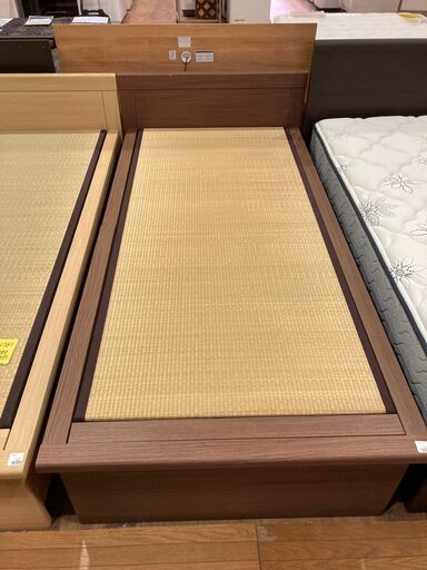 【愛品館 市原店】ニトリ｜ミドルブラウン｜畳ベッド