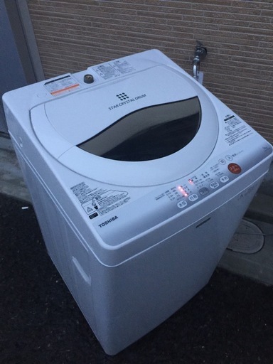 配送無料‼️東芝 5kg 洗濯機?パワフル浸透洗浄?からみまセンサー搭載?