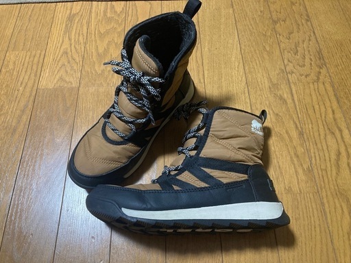 SOREL 紺色ブーツ 数回使用美品23.5 cm