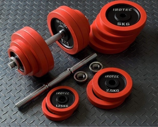 IROTEC ダンベル セット IROTEC(アイロテック)アイアンダンベル30kg
