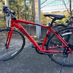 クロスバイク ARRANGE BIKE S-1 6段変速 ブルー 第二段 配送無料 (アキ  