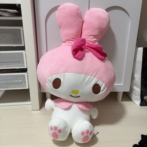 マイメロディ 超超BIGぬいぐるみ〜みみむすび〜全1種 2体セット 新品 マイメロ みみむすびＢＩＧぬいぐるみ～マイメロディ～ マイ