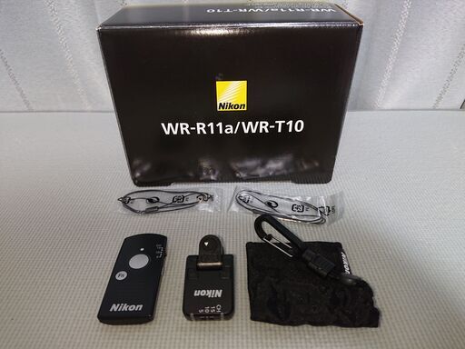 【美品】Nikon ワイヤレスリモートコントローラー10ピンターミナル用/送信機セット WR-R11a/WR-T10 セット WRR11aset