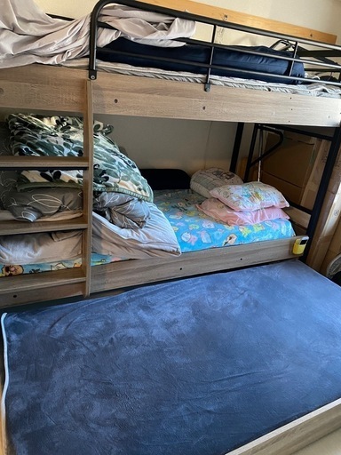 三段ベッド 定価6万 引き取り限定 引き取り限定】2段ベッド 三段ベッド