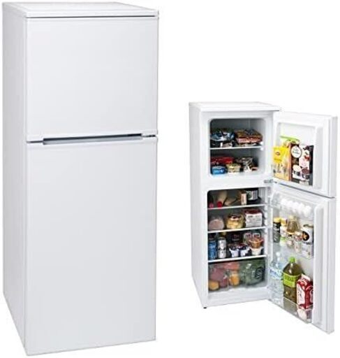 ✨Abitelax✨2023年 139L電気冷凍冷蔵庫 大阪市近郊配送無料✨の通販  