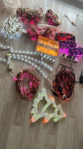 イルミネーション 大量 クリスマス LED 照明 サンタクロース 2m