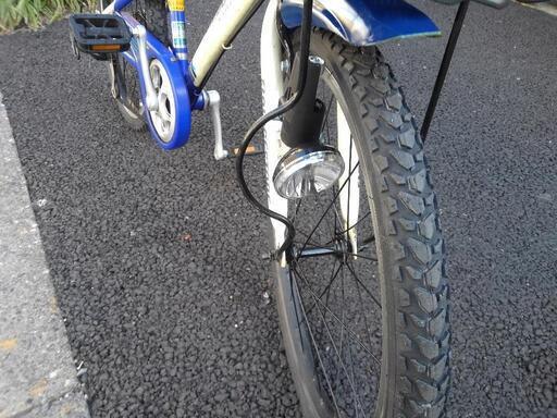 中古自転車2572 前後タイヤ新品！ ジャガー 27インチ 3段ギヤ