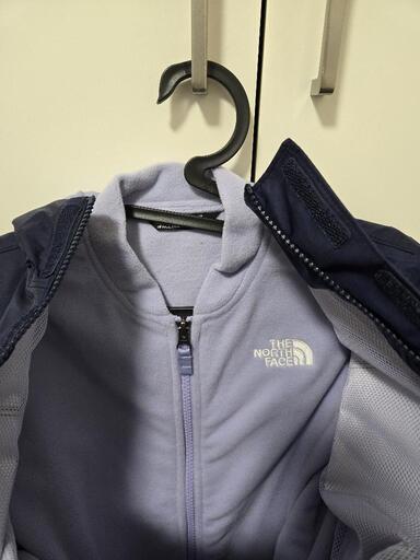 子供用 TNF NAVYのY STORMY TRICLIMATEジャケット The North Face 