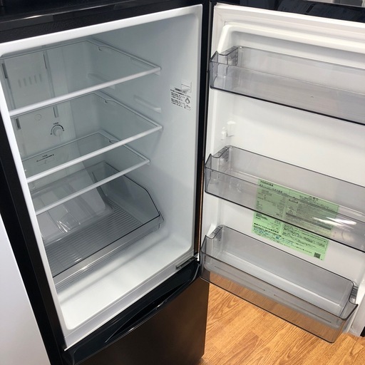 安心の一年保証！！【TOSHIBA(ﾄｳｼﾊﾞ)】2ドア冷蔵庫売ります！！