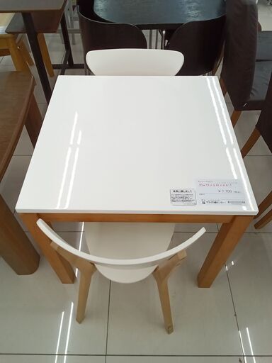 ☆ジモティ割あり☆ ダイニングセット H71×D75×W120 クリーニング済み