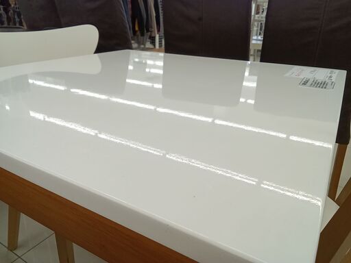 ☆ジモティ割あり☆ IKEA ダイニングテーブル＆イス4脚セット ホワイト