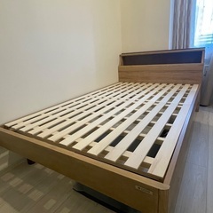 セミダブルベッドフレームの中古が安い！激安で譲ります・無料で  